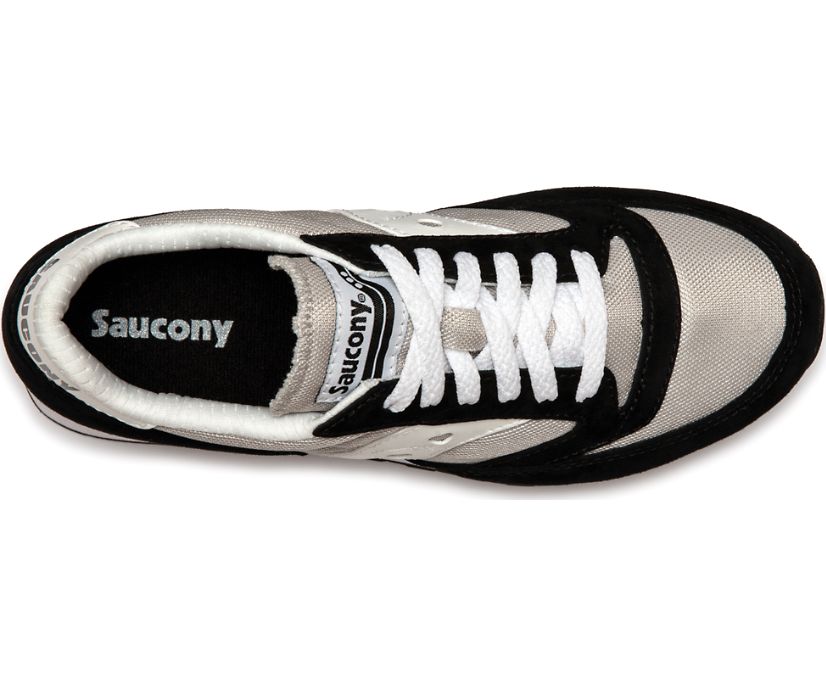 Women's Saucony Jazz 81 Originals Black / Grey / White | Singapore 037AHKP